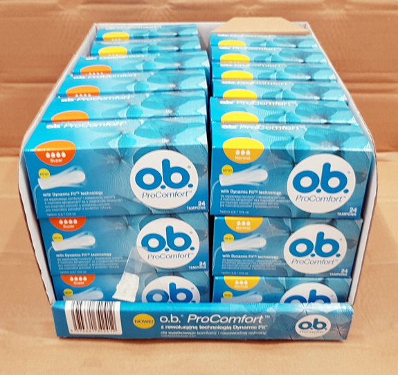 o.b. ProComfort Super 24 szt Tampons & o.b. ProComfort Normal 24 szt Tampons