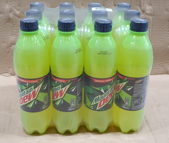 Mountain Dew PET 500 ml