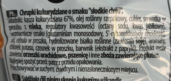 Cheetos Crunchos Sweet Chilli Flavour 80 g