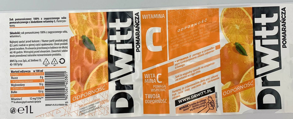 Dr Witt  Orange 1L