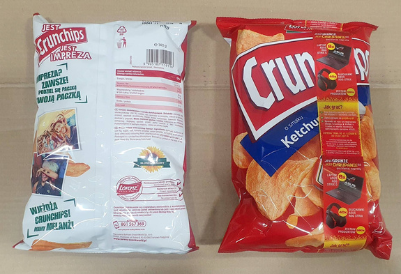 CRUNCHIPS Ketchup 140g