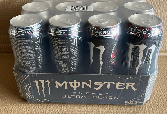 Monster Energy Ultra Black CAN 500 ml