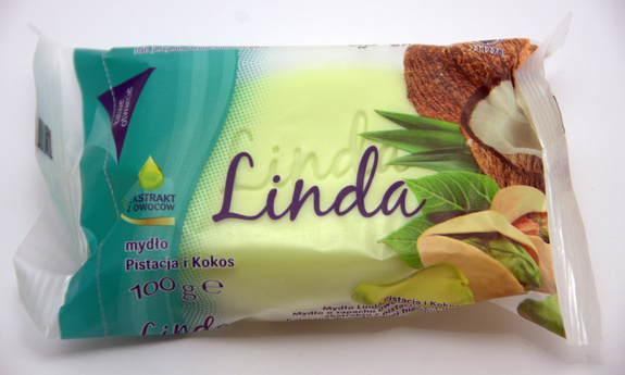 Linda Soap Pistachio and Coconut 100g