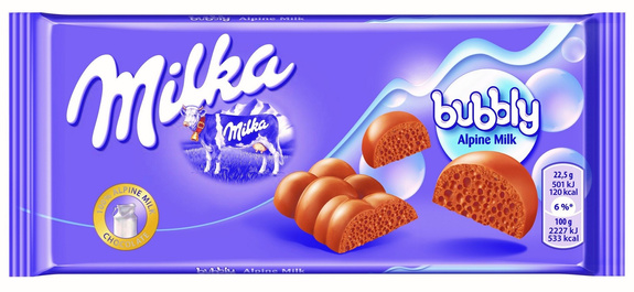 Milka Bubbly Milk 90 g