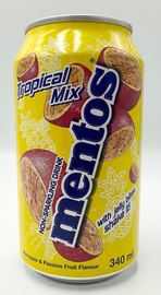 Mentos Tropical Mix drink with coconut jelly 340ml