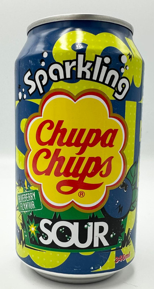 Chupa Chups Drink Sour Blueberry 345ml