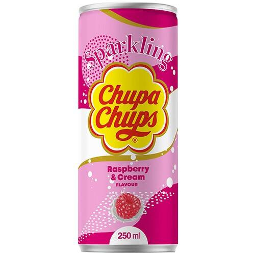 Chupa Chups Raspberry & Cream 250ml