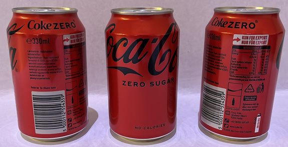 Coca Cola Zero FAT CAN 330 ml 