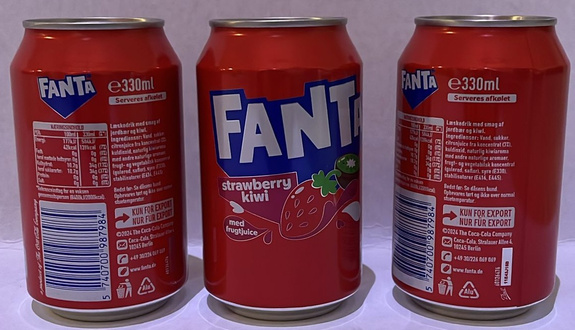Fanta Strawberry-Kiwi FAT CAN 330 ml 