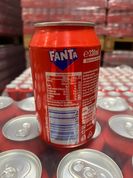 Fanta Strawberry-Kiwi FAT CAN 330 ml 