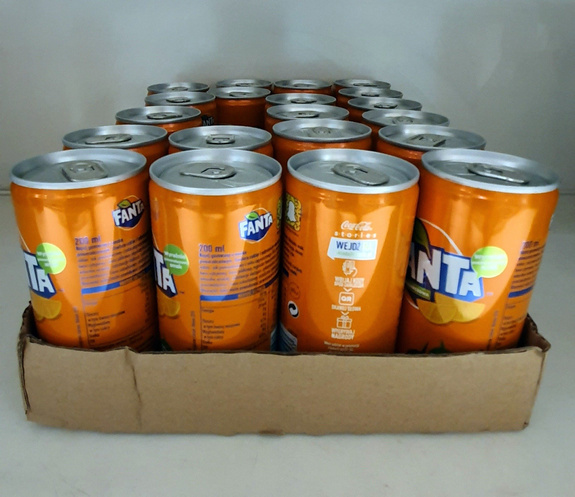  Fanta Orange 200 ml CAN SLEEK