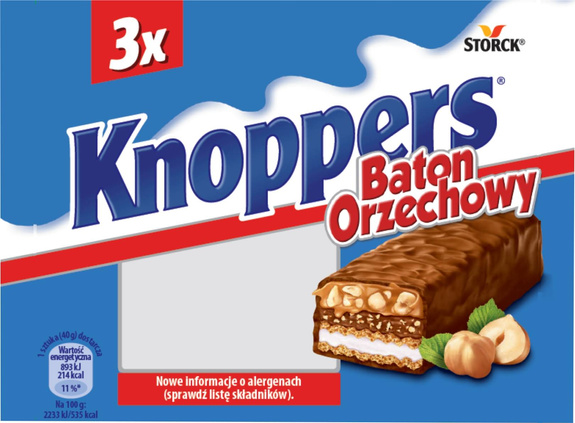 Knoppers 120g (3 x 40 g) Nut