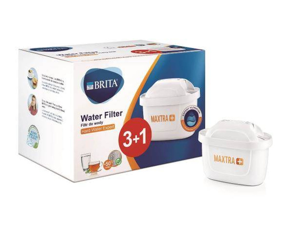 BRITA MAXTRA + HARD WATER EXP 3+1