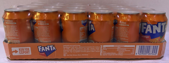 Fanta Orange FAT CAN 330 ml 
