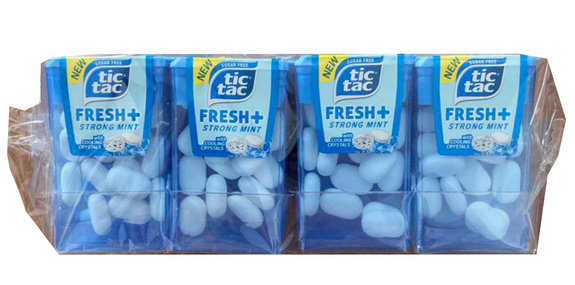 Tic Tac Fresh Strong Mint Sugar Free 12 g 