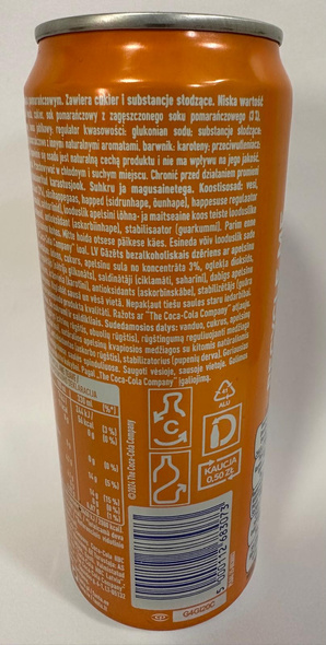  Fanta Orange 330 ml CAN SLEEK DRS