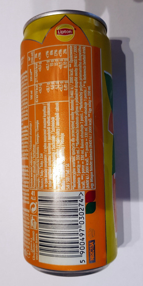 Lipton Ice Tea Peach CAN SLEEK 330 ml 