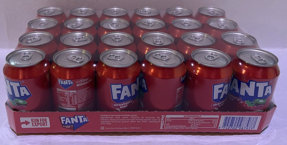 Fanta Strawberry-Kiwi FAT CAN 330 ml 