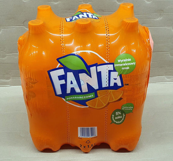 Fanta Orange PET 1,5 L  (2x3)