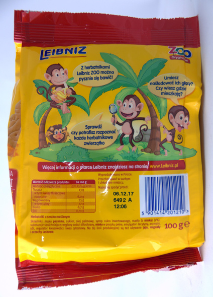 Leibniz ZOO Oryginalne 100 g