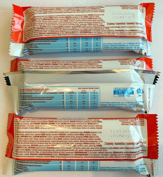 Kinder Bueno 3 pack (3x43g=129g) 