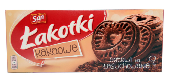 San Łakotki Kakaowe 168 g 