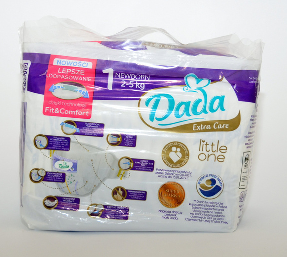 Dada 1 Newborn  2-5 kg Extra Care kg 26 pcs