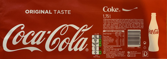 Coca Cola PET 1,75 L & Coca Cola Zero PET 1,75 L 