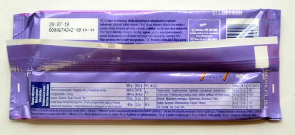 Milka Raisin & Nut 100 g