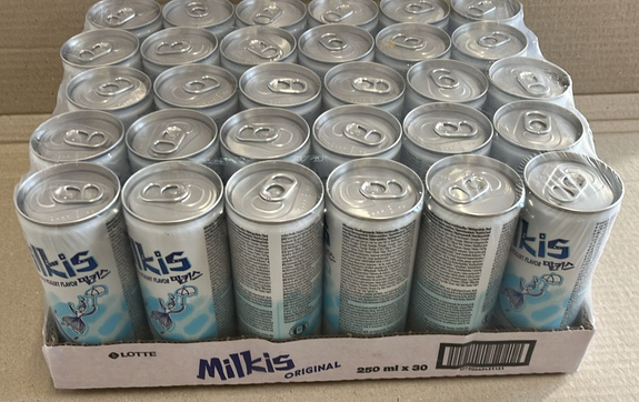 Milkis milk carbonated beverage can original 250ml