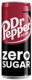 Dr Pepper Zero  CAN 330 ml SLEEK