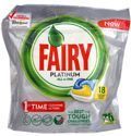 Fairy Platinum All In One 18 Dishwasher Capsules Lemon 268 g