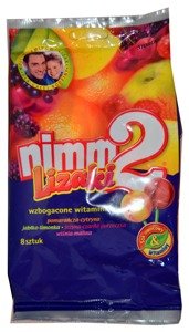  nimm2 Lizaki 80 g (8 sztuk) 