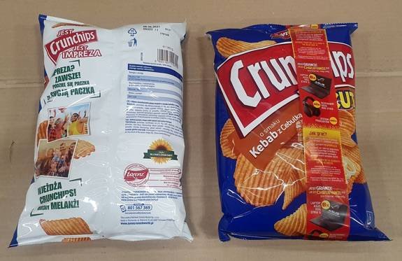 CRUNCHIPS X-CUT Kebab&Onion 140g