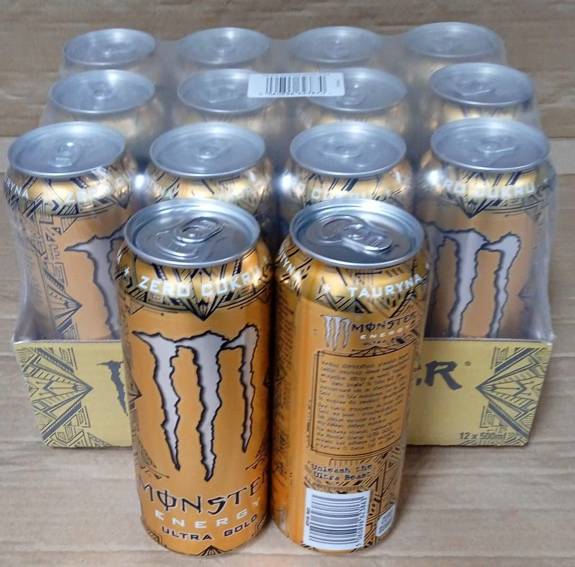 Monster Ultra Gold 500 ml